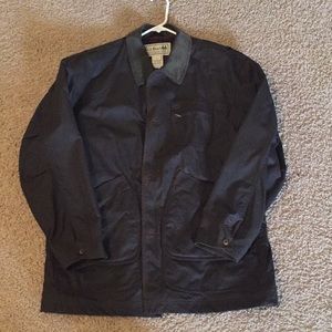 LL Bean Waxed Cotton Field Coat